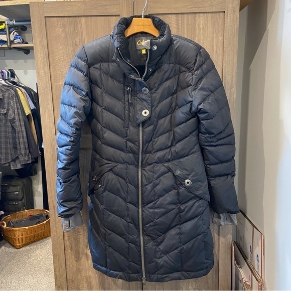 Cabela’s 650 Down Long Puffer Jacket Medium - Picture 1 of 14